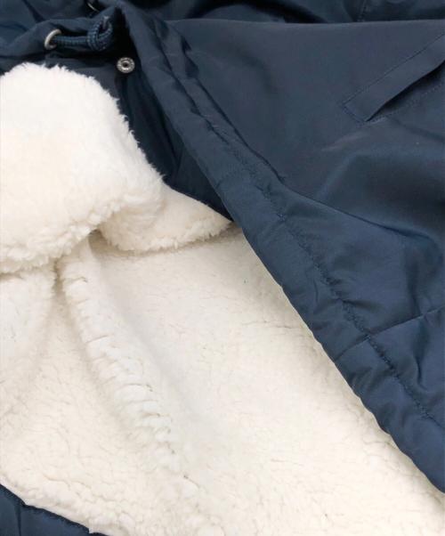 stussy（ステューシー）stussy (ステューシー) Champion (チャンピオン) 裏ボアコーチジャケット ネイビー サイズ:XLの古着・服飾アイテム