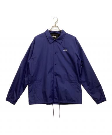 中古・古着通販】stussy (ステューシー) コーチジャケット ネイビー