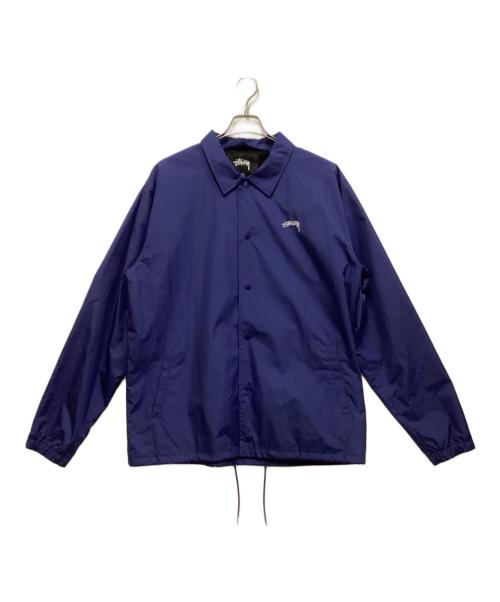 stussy（ステューシー）stussy (ステューシー) コーチジャケット ネイビー サイズ:XLの古着・服飾アイテム
