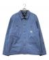 stussy（ステューシー）の古着「Quilted Chore Jacket」｜ブルー