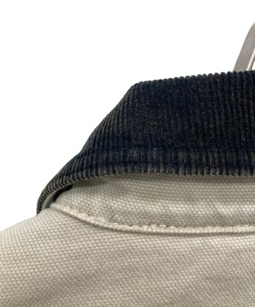 stussy（ステューシー）stussy (ステューシー) Washed Canvas Shop Jacket グレー サイズ:SIZE XXLの古着・服飾アイテム