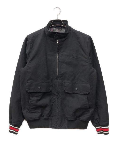 stussy（ステューシー）stussy (ステューシー) スイングトップジャケット ブラック サイズ:XLの古着・服飾アイテム