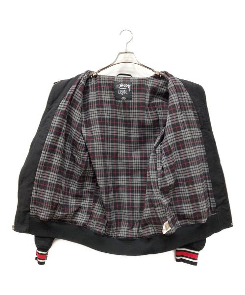 stussy（ステューシー）stussy (ステューシー) スイングトップジャケット ブラック サイズ:XLの古着・服飾アイテム