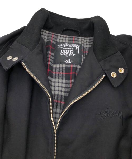 stussy（ステューシー）stussy (ステューシー) スイングトップジャケット ブラック サイズ:XLの古着・服飾アイテム