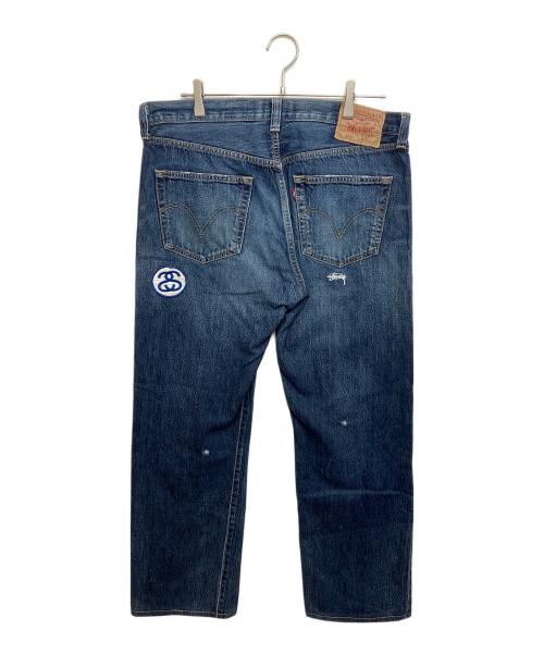 LEVI'S（リーバイス）LEVI'S (リーバイス) stussy (ステューシー) 501 デニムパンツ インディゴ サイズ:W36の古着・服飾アイテム