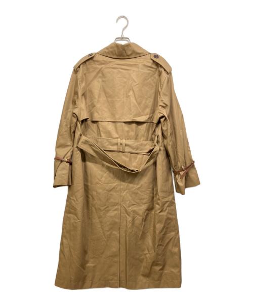 COACH（コーチ）COACH (コーチ) リラックスドダブルブレステッドトレンチ ブラウン サイズ:XSの古着・服飾アイテム