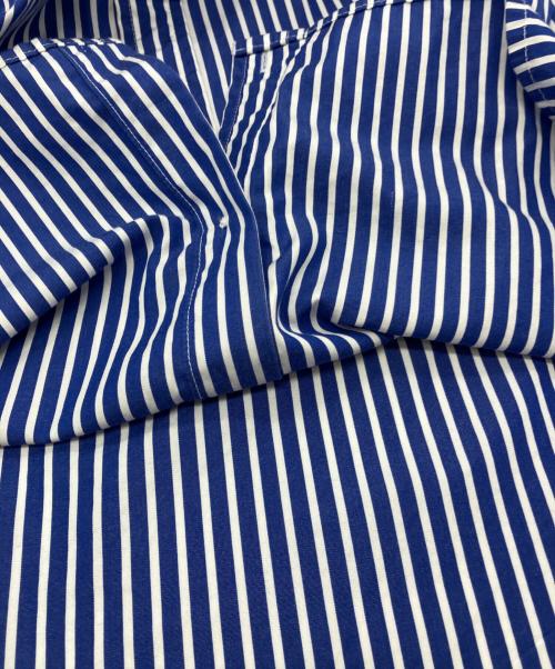 POLO RALPH LAUREN（ポロ・ラルフローレン）POLO RALPH LAUREN (ポロ・ラルフローレン) ストライプシャツ ブルー サイズ:2の古着・服飾アイテム