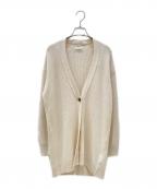 HERMESエルメス）の古着「カシミヤニットカーディガン」｜アイボリー