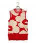 marimekko（マリメッコ）の古着「ニットベスト」｜ピンク