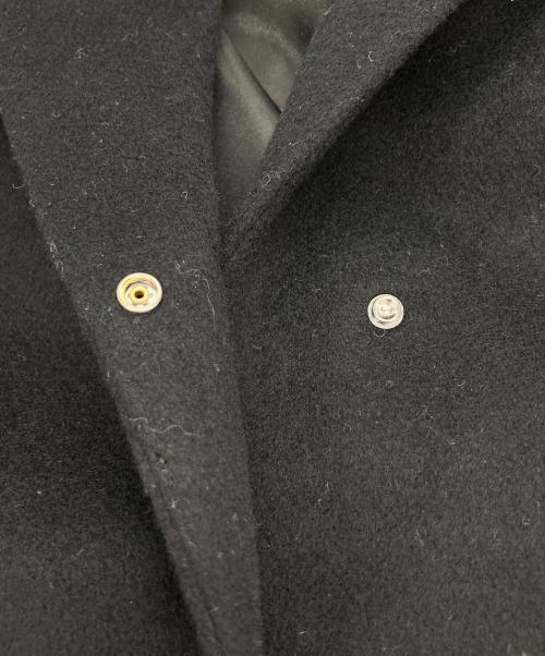 INDIVI（インディヴィ）INDIVI (インディヴィ) ウール100%チェスターコート ブラック サイズ:38の古着・服飾アイテム