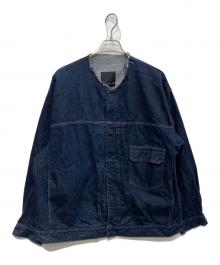 LAD MUSICIAN（ラッドミュージシャン）の古着「12oz DENIM BLOUSON」｜インディゴ