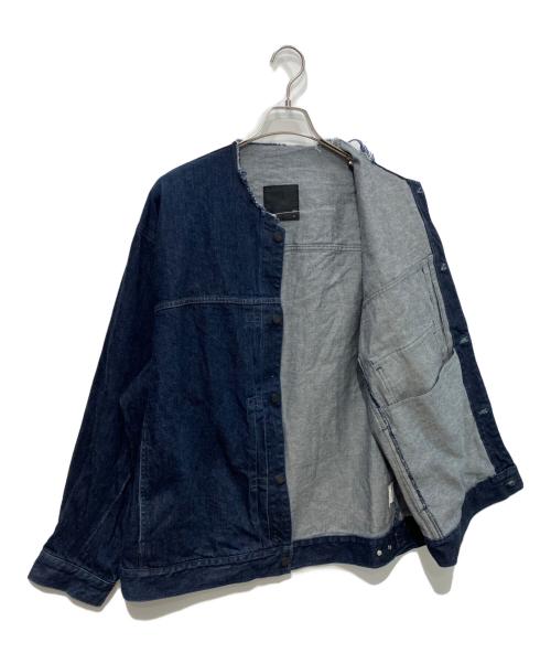 LAD MUSICIAN（ラッドミュージシャン）LAD MUSICIAN (ラッドミュージシャン) 12oz DENIM BLOUSON インディゴ サイズ:46の古着・服飾アイテム