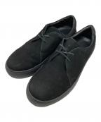 LAD MUSICIANラッドミュージシャン）の古着「ROUND TOE SNEAKER」｜ブラック