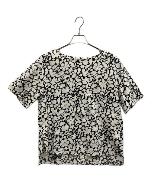 theory luxe（セオリーリュクス）theory luxe (セオリーリュクス) LEAH PRINTED CRUNCH ブラック サイズ:38の古着・服飾アイテム