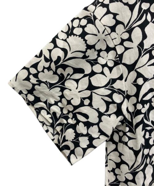 theory luxe（セオリーリュクス）theory luxe (セオリーリュクス) LEAH PRINTED CRUNCH ブラック サイズ:38の古着・服飾アイテム