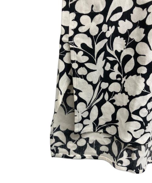 theory luxe（セオリーリュクス）theory luxe (セオリーリュクス) LEAH PRINTED CRUNCH ブラック サイズ:38の古着・服飾アイテム