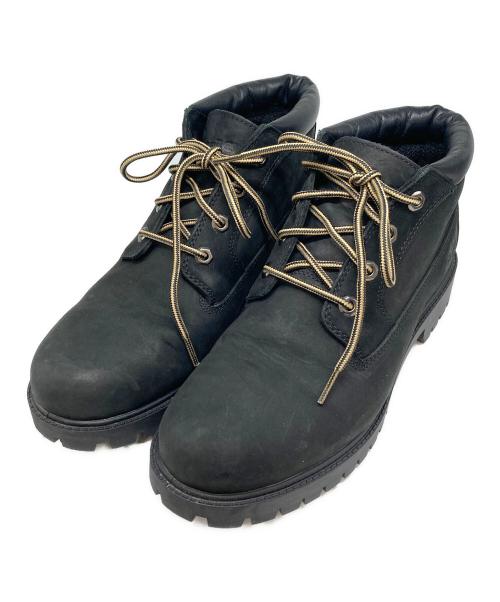 Timberland（ティンバーランド）Timberland (ティンバーランド) チャッカブーツ ブラック サイズ:27cmの古着・服飾アイテム