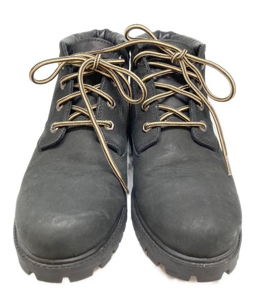 Timberland（ティンバーランド）Timberland (ティンバーランド) チャッカブーツ ブラック サイズ:27cmの古着・服飾アイテム
