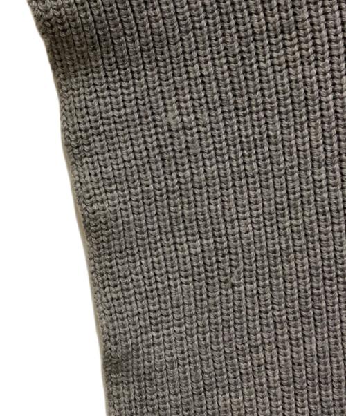 Ujoh（ウジョー）UJOH (ウジョー) フリンジニットベスト グレー サイズ:SIZE 2の古着・服飾アイテム