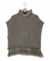 UJOH (ウジョー) フリンジニットベスト グレー サイズ:SIZE 2：7000円