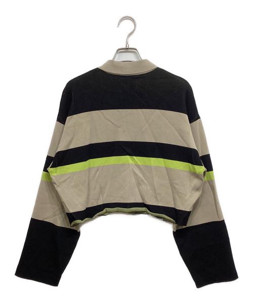 NOUNLESS（ナウンレス）NOUNLESS (ナウンレス) Mini Rugger Knit Shirts ベージュ サイズ:1の古着・服飾アイテム