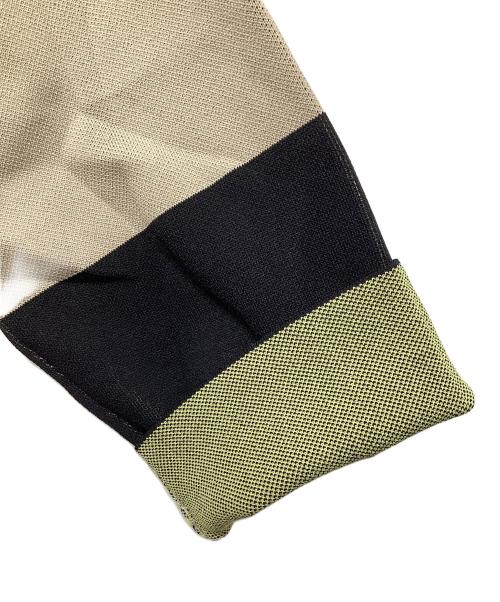 NOUNLESS（ナウンレス）NOUNLESS (ナウンレス) Mini Rugger Knit Shirts ベージュ サイズ:1の古着・服飾アイテム