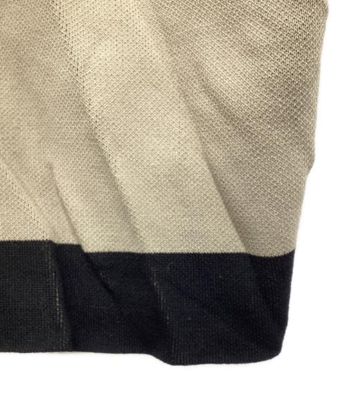 NOUNLESS（ナウンレス）NOUNLESS (ナウンレス) Mini Rugger Knit Shirts ベージュ サイズ:1の古着・服飾アイテム