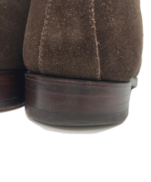 Crockett & Jones（クロケット＆ジョーンズ）Crockett & Jones (クロケット＆ジョーンズ) スウェードチャッカーブーツ ダークブラウン サイズ:6の古着・服飾アイテム