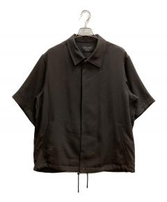 THE RERACS 半袖シャツ ブラック　48 未使用 中古・古着通販】THE RERACS (ザ リラクス) 半袖シャツ ブラック