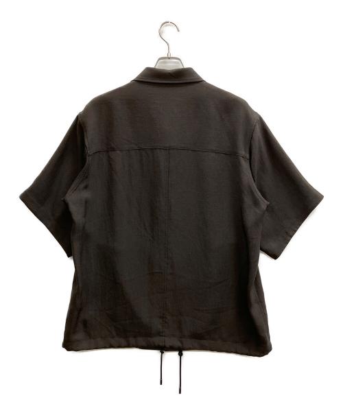 UNITED TOKYO（ユナイテッドトーキョー）UNITED TOKYO (ユナイテッドトーキョー) MODERN SILK LINEN ショートスリーブブルゾン オリーブ サイズ:2の古着・服飾アイテム