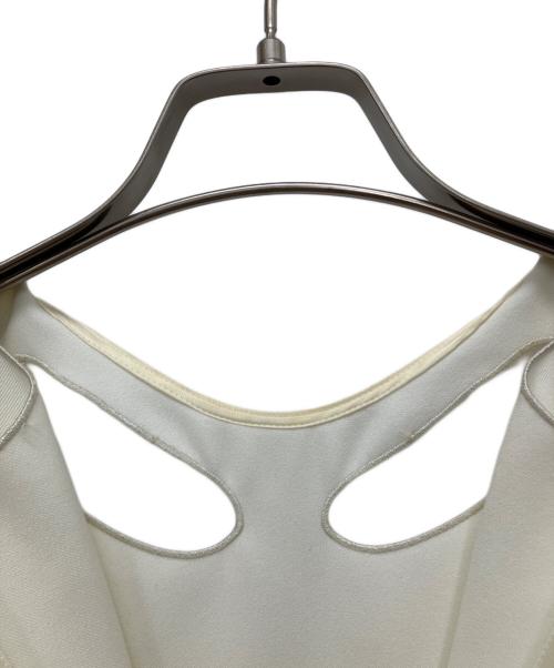 TEECHI（ティーチ）TEECHI (ティーチ) ボンカールワンピース ホワイト サイズ:38の古着・服飾アイテム