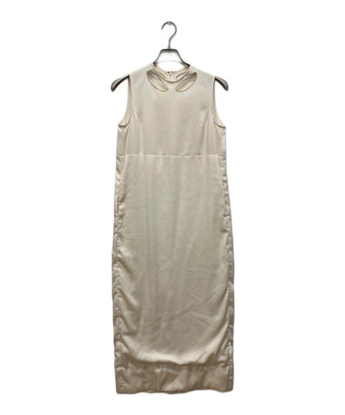 TEECHI（ティーチ）TEECHI (ティーチ) ボンカールワンピース ベージュ サイズ:36の古着・服飾アイテム