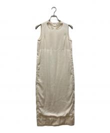 TEECHI（ティーチ）の古着「ボンカールワンピース」｜ベージュ