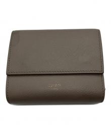 CELINE（セリーヌ）の古着「スモール トリフォールドウォレット」｜ベージュ