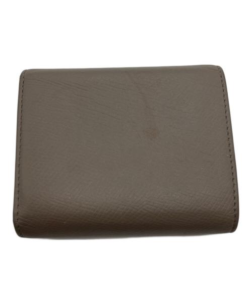 CELINE（セリーヌ）CELINE (セリーヌ) スモール トリフォールドウォレット ベージュの古着・服飾アイテム