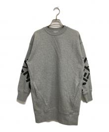 KENZO（ケンゾー）の古着「Kenzo Sport Sweatshirt Dress」｜グレー
