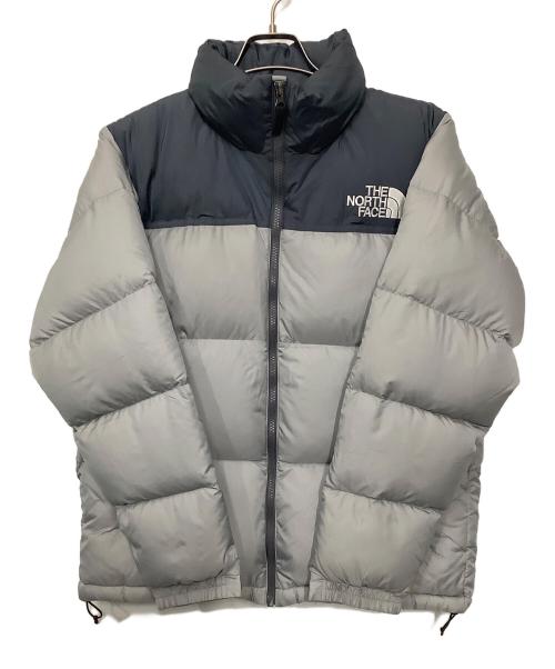 THE NORTH FACE（ザ ノース フェイス）THE NORTH FACE (ザ ノース フェイス) ダウンジャケット ネイビー×グレー サイズ:Sの古着・服飾アイテム