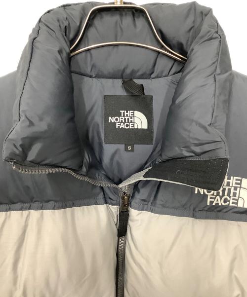 THE NORTH FACE（ザ ノース フェイス）THE NORTH FACE (ザ ノース フェイス) ダウンジャケット ネイビー×グレー サイズ:Sの古着・服飾アイテム