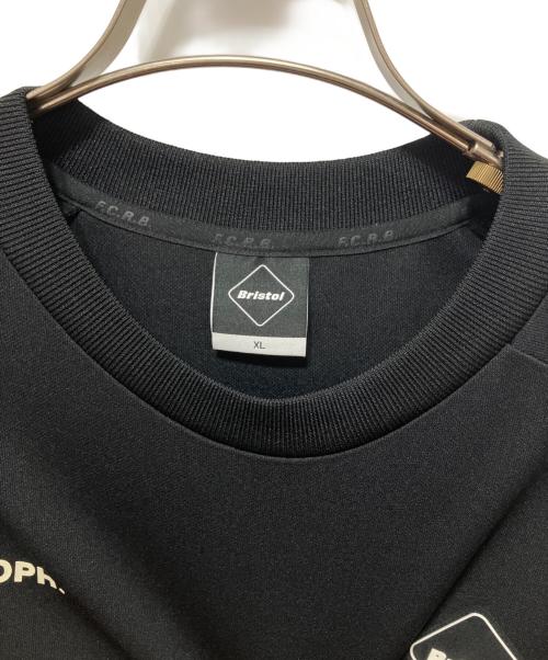 F.C.R.B.（エフシーレアルブリストル）F.C.R.B. (エフシーレアルブリストル) TRAINING TRACK CREWNECK TOP ブラック サイズ:XLの古着・服飾アイテム