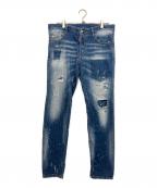 DSQUARED2ディースクエアード）の古着「City Biker Jean」｜ブルー
