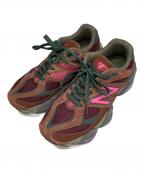 NEW BALANCEニューバランス）の古着「ローカットスニーカー」｜バーガンディー