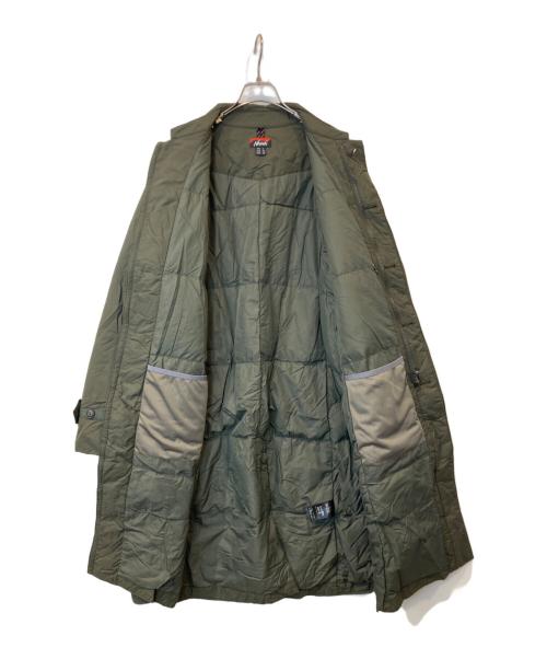 NANGA（ナンガ）NANGA (ナンガ) DOWN BAL COLLAR COAT/ ダウンバルカラーコート /24FA-025 オリーブ サイズ:Sの古着・服飾アイテム