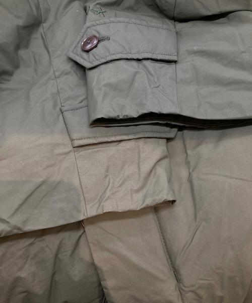 NANGA（ナンガ）NANGA (ナンガ) DOWN BAL COLLAR COAT/ ダウンバルカラーコート /24FA-025 オリーブ サイズ:Sの古着・服飾アイテム