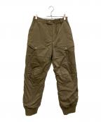 NANGA×Engineered Garmentsナンガ×エンジニアドガーメンツ）の古着「AIR BORNE DOWN PANTS」｜カーキ