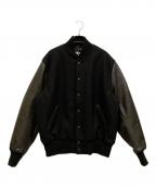 MINEDENIM×GB sportマインデニム×ゴールデンベアスポーツ）の古着「VARSITY JACKET/スタジャン」｜ブラック