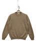 Settefili Cashmere（セッテフィーリ カシミア）の古着「カシミヤ混クルーネックニット」｜ベージュ