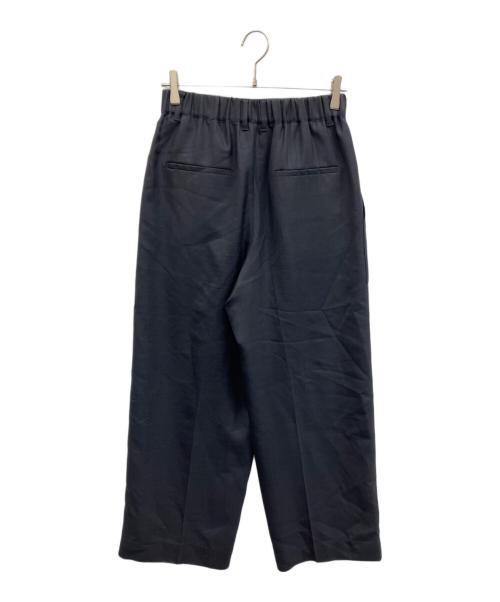 ebure（エブール）ebure (エブール) ドライビエラセンタープレスパンツ ネイビー サイズ:36の古着・服飾アイテム