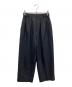 ebure（エブール）の古着「ドライビエラセンタープレスパンツ」｜ネイビー