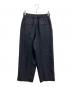 ebure (エブール) ドライビエラセンタープレスパンツ ネイビー サイズ:36：12000円
