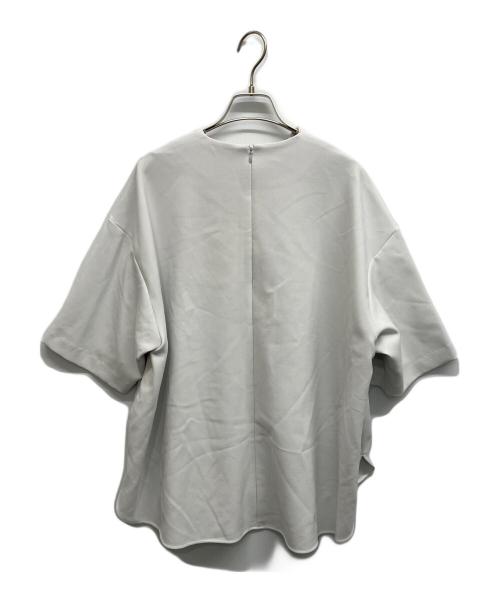 ENFOLD（エンフォルド）ENFOLD (エンフォルド) CIRCLE PULLOVER ライトグレー サイズ:38の古着・服飾アイテム